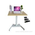 Best Electric Portable Standing Trestle Desk With One Leg adjust standing desk computer